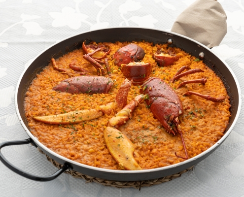 Arroz con bogavante